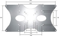 Newstar Placa adaptadora VESA (FPMA-VESA400)